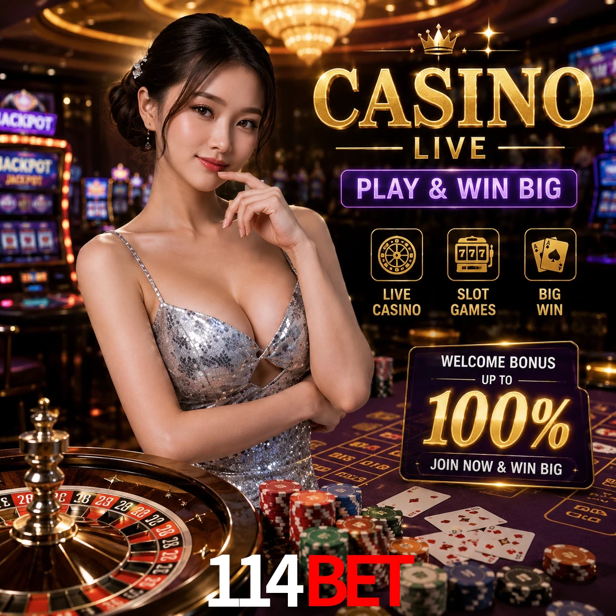Aplicativo móvel 114bet para iOS e Android